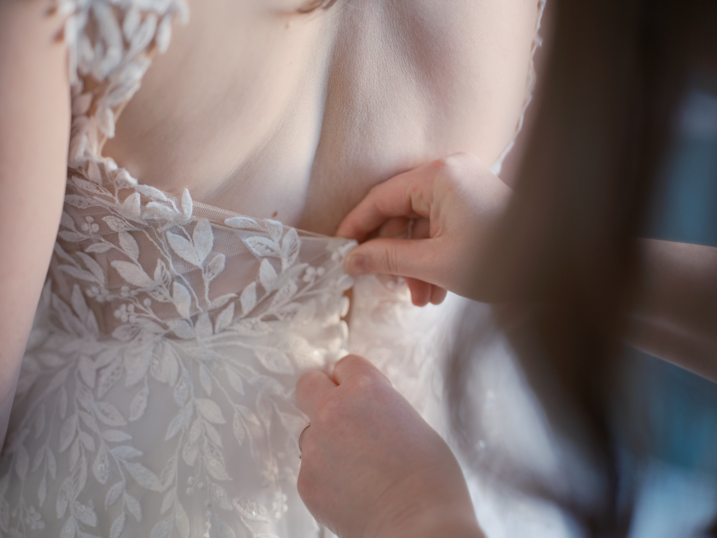 Getting Ready am Hochzeitstag